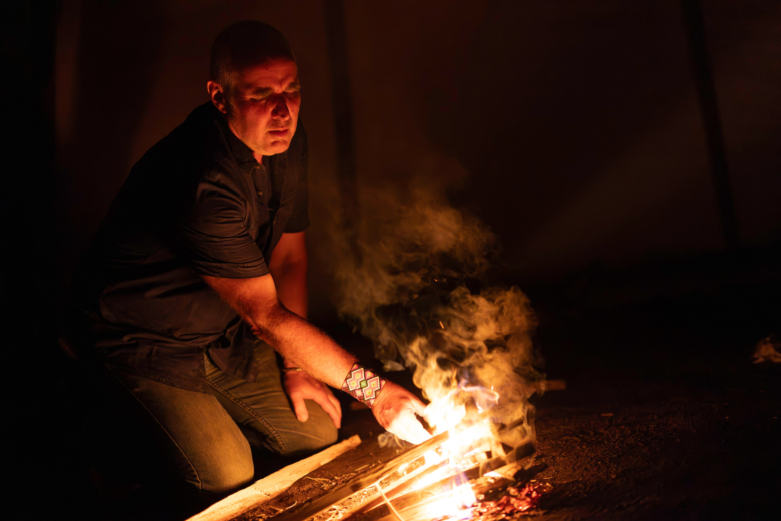 The fire, Ceremony Is Medicine