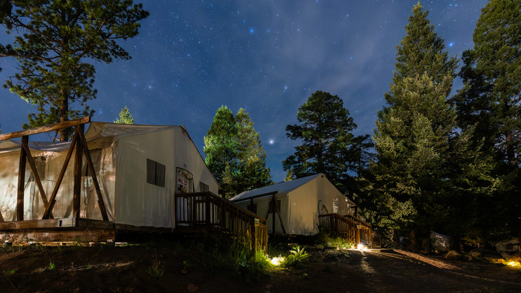 The camp at night, frame R007