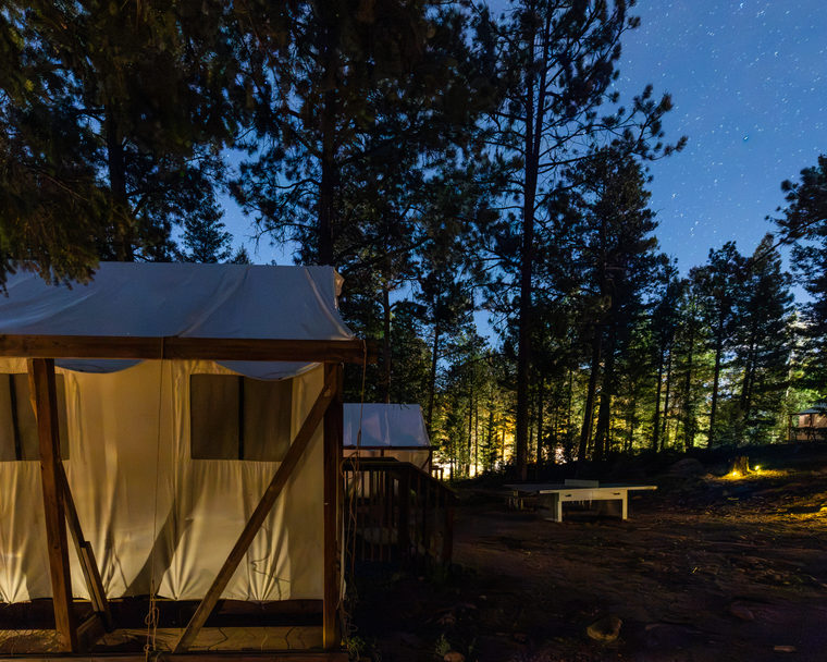 The camp at night, frame R008