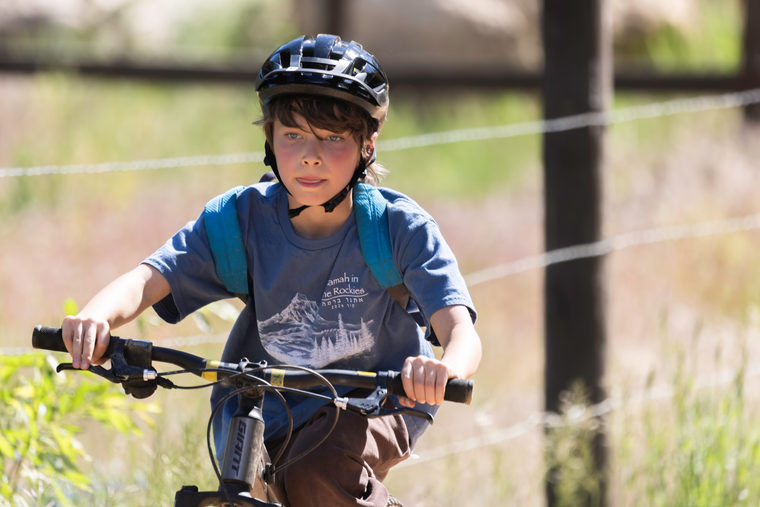 Biking and the trail, frame R020
