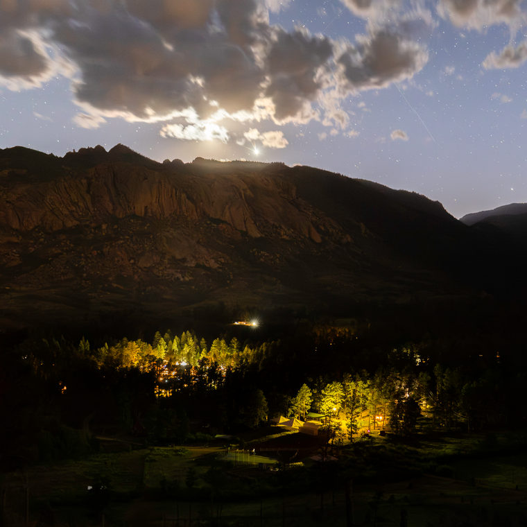 The camp at night, frame R061