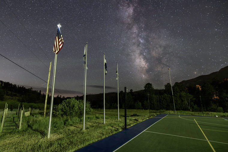 The camp at night, frame R063