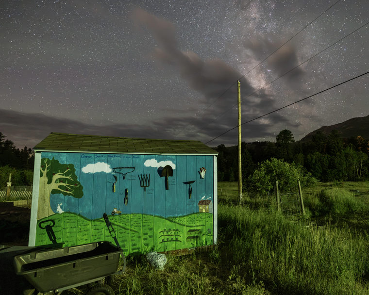 The camp at night, frame R065