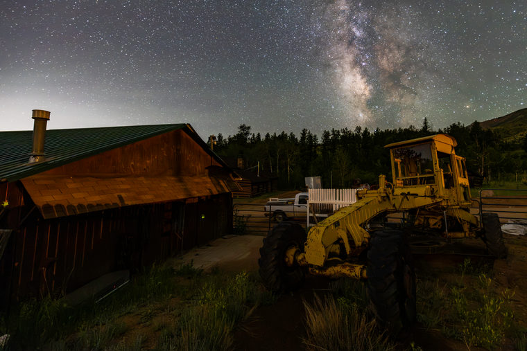 The camp at night, frame R108