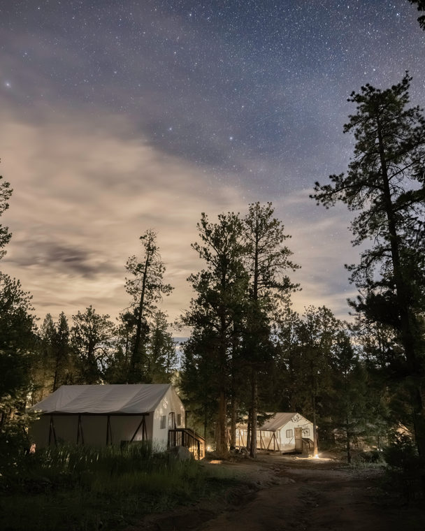 The camp at night, frame R123